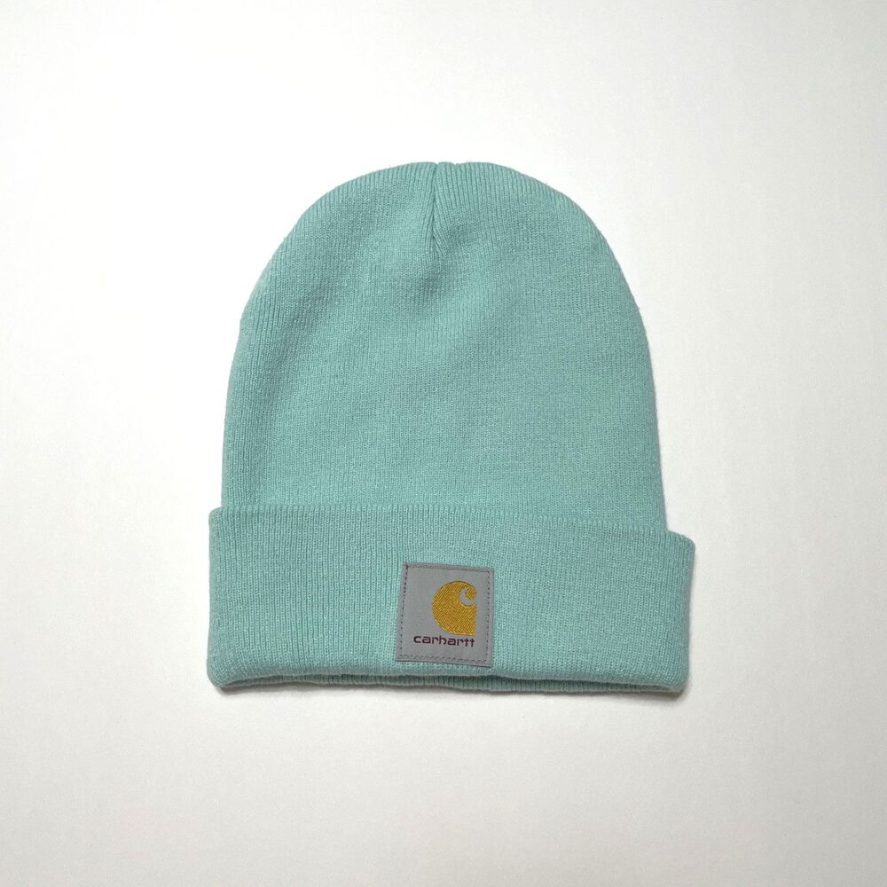 Carhartt Unisex Knit Cuffed Beanie A18 Mint Outdoors